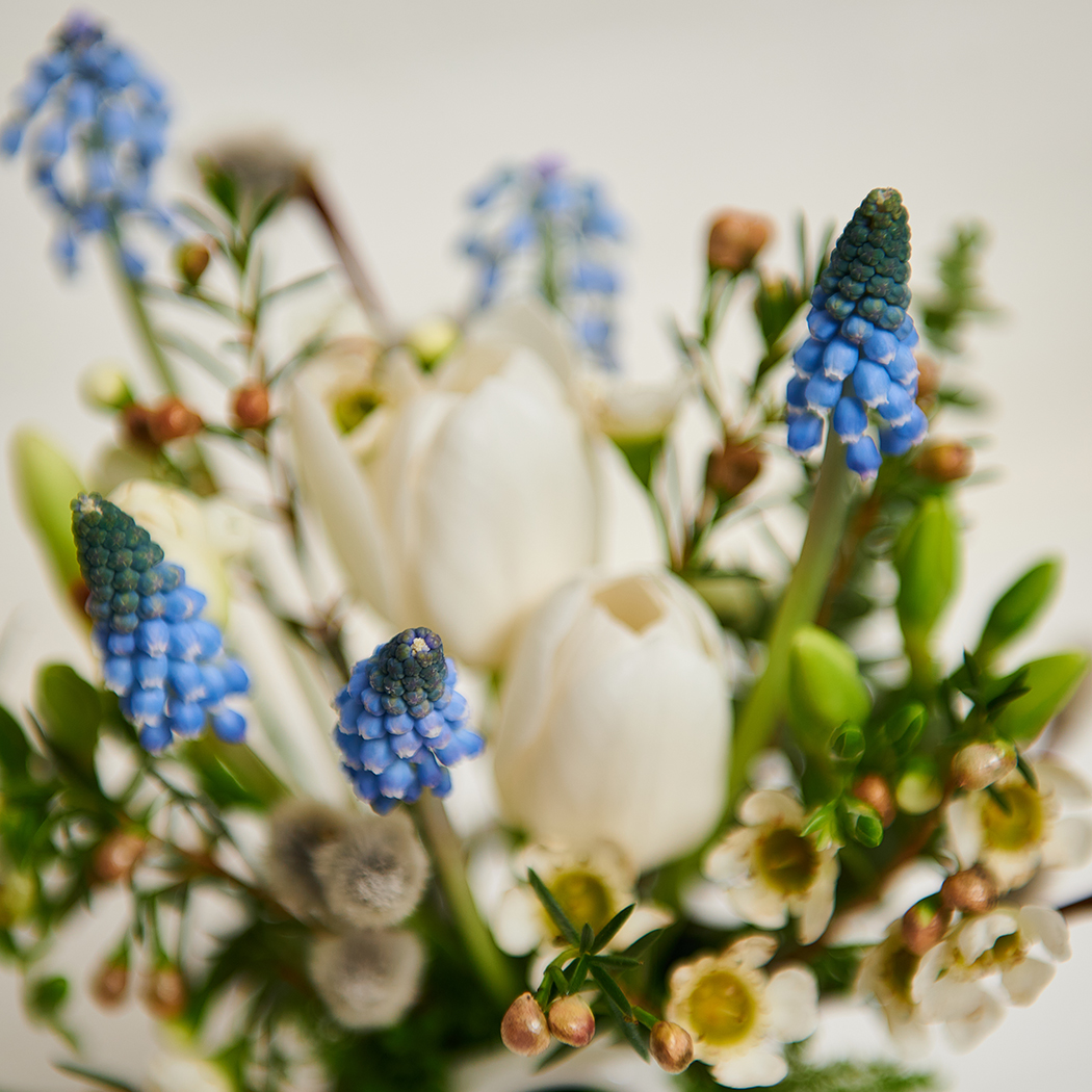 Aranjament Floral cu Gentuță Ceramică - imagine 2